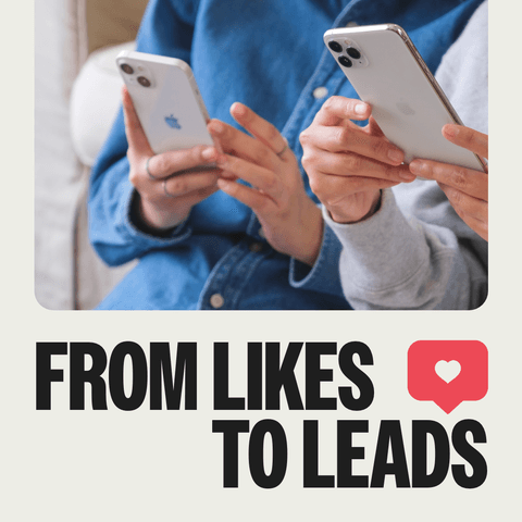 From likes to leads hero